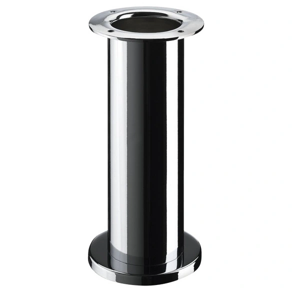 Möbelfuß, Ø: 60 mm, silberfarben