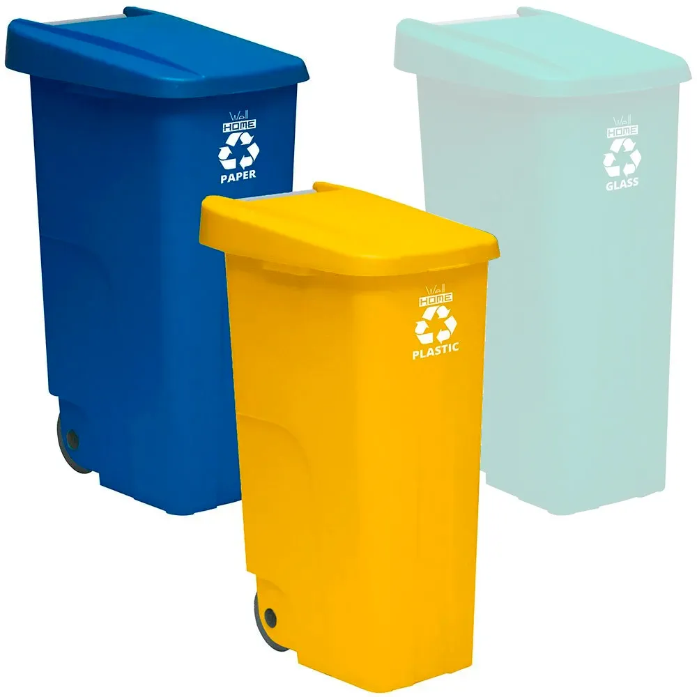 Wellhome 330L PK3587 recycling bin 2 units refurbished