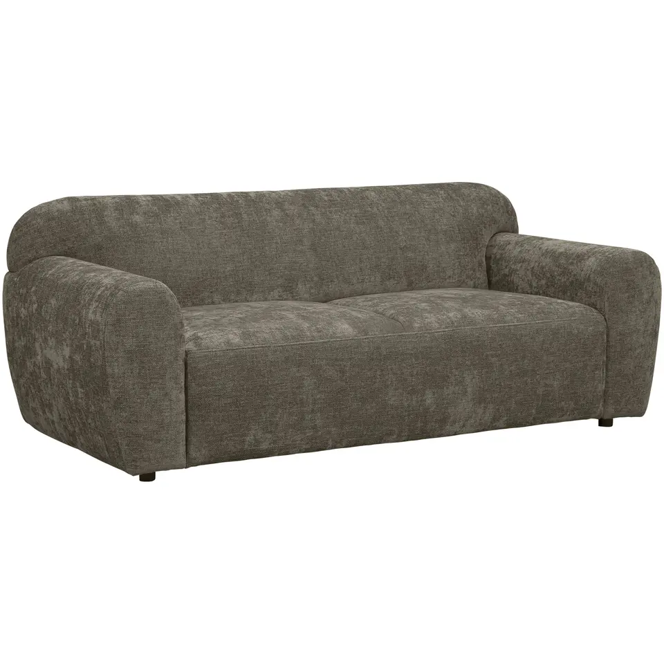 Bank Bibi 3-zits - stof Glory - mokka