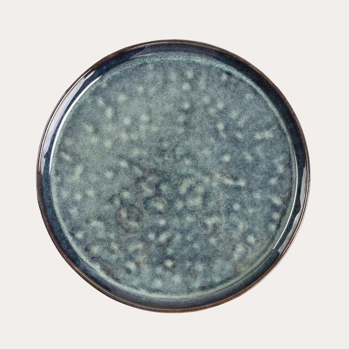 Talerz MIDO obiadowy turkusowy 27 cm