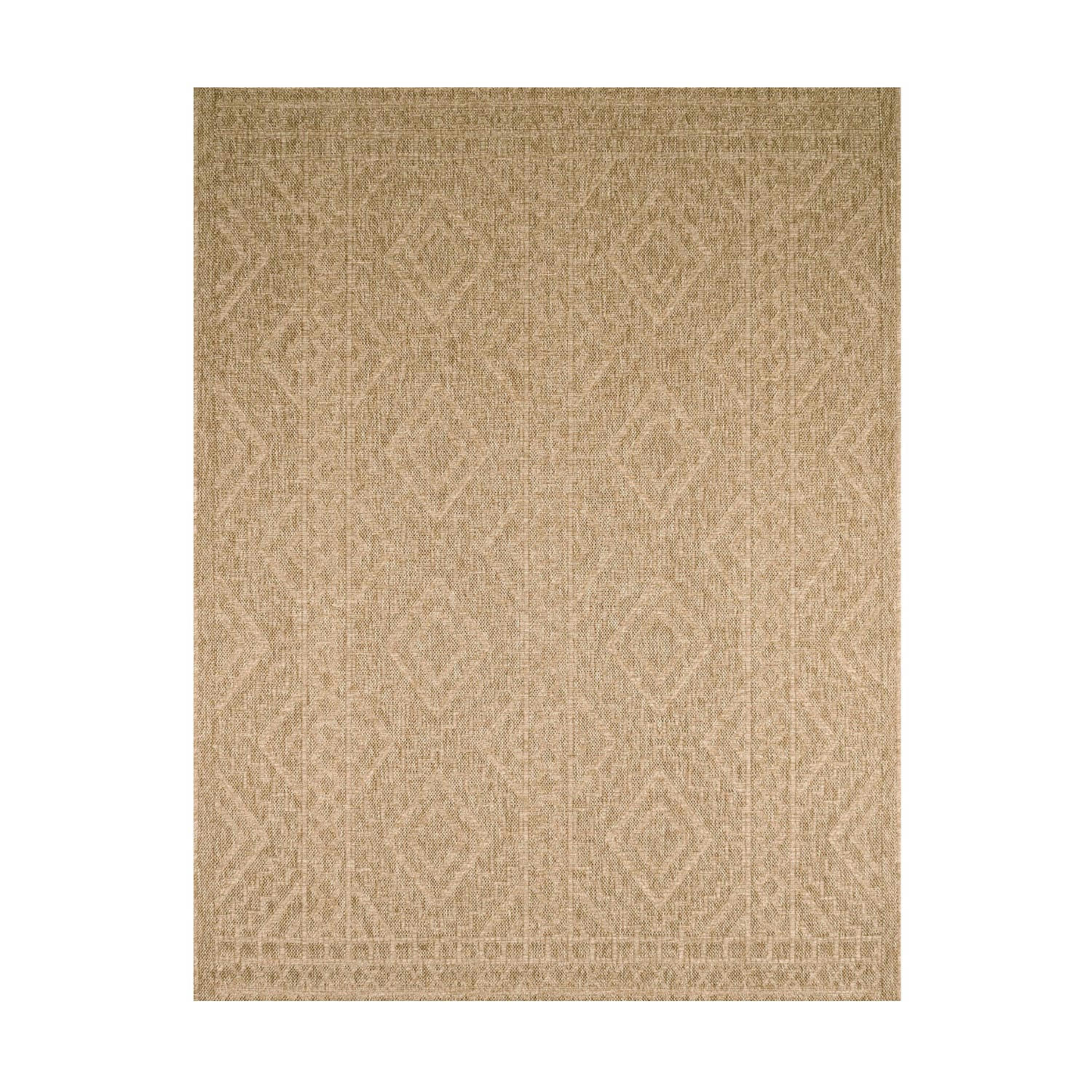 LUANA - Tapis intérieur et extérieur naturel 50x80cm