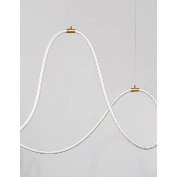 Pendelleuchte »Cerelia«, LED, 56 W, Höhe: 120 cm, goldfarben