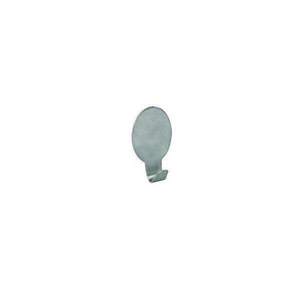 Lot de 6 Crochets adhésifs mural Inox MSV