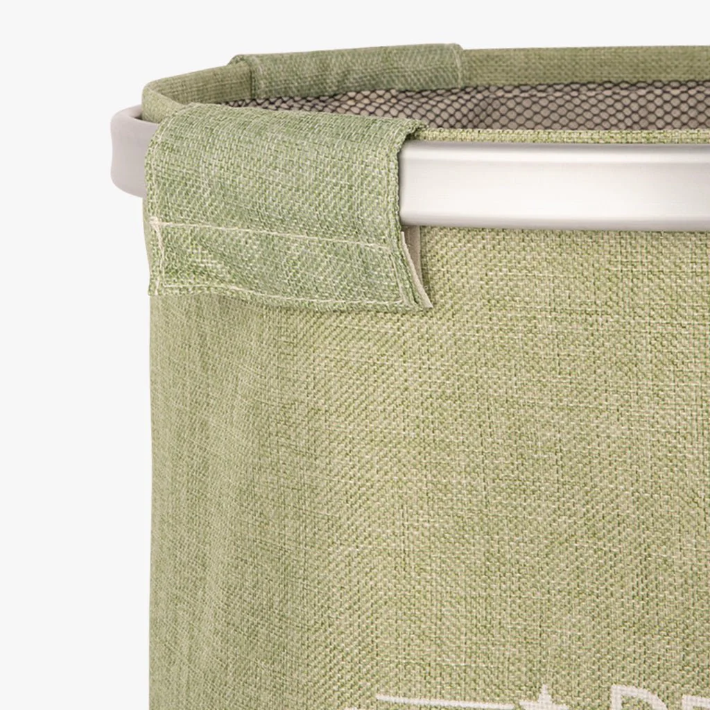 Cesto Roupa Deluxe Verde NARKU