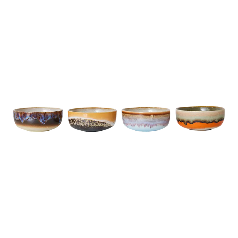 Schalen-Set 4-teilig 70'S