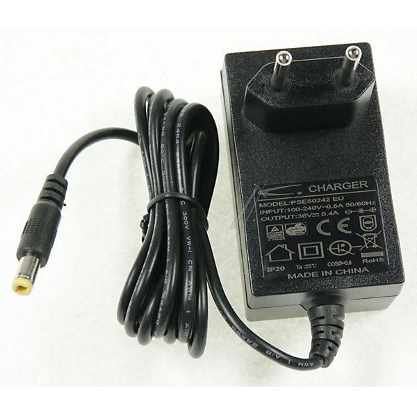 Chargeur alimentation alternatif pour Rowenta, groupe seb 36V 0,4 A - PSE50242