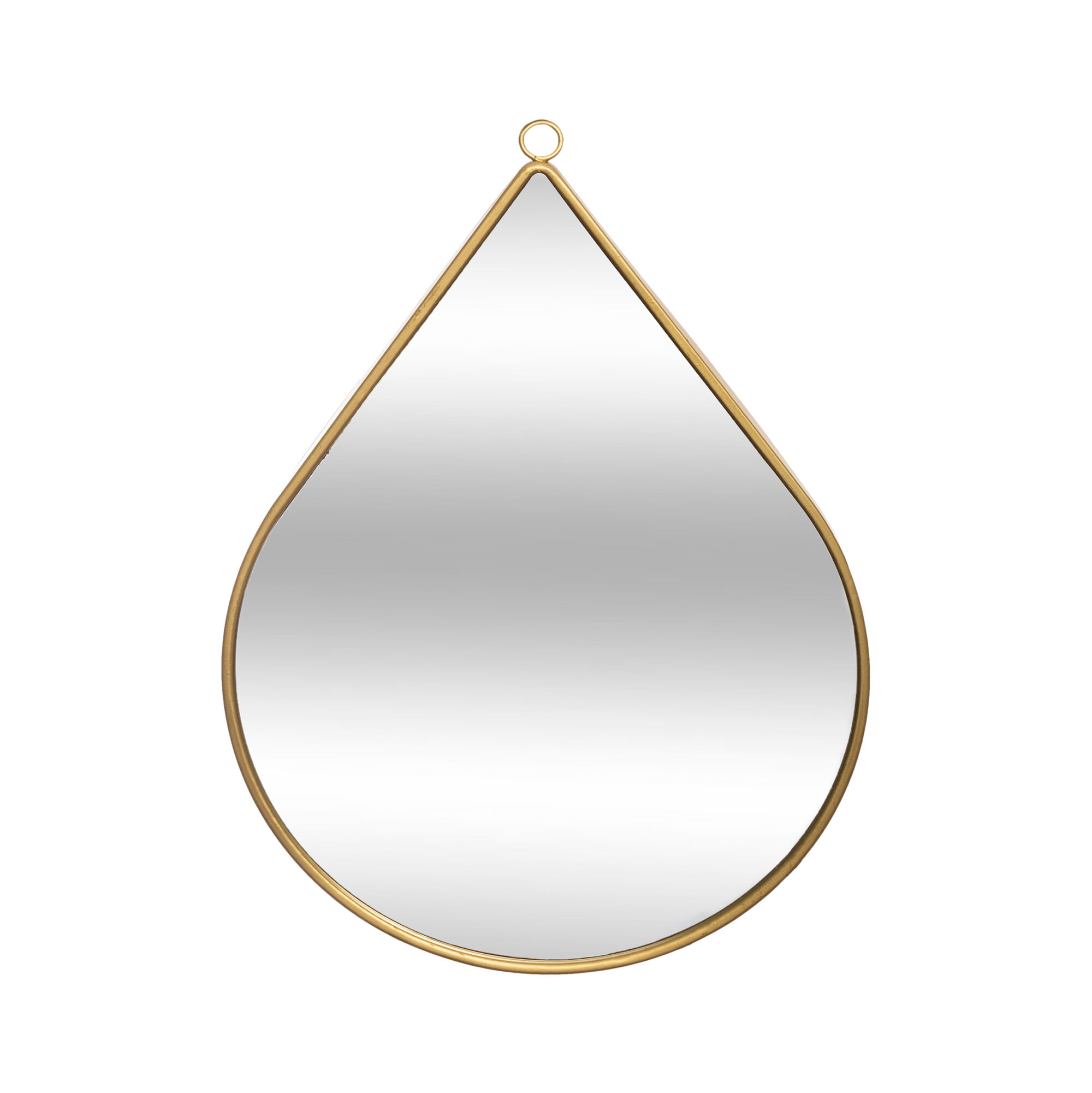 Espelho de parede em metal GOTA