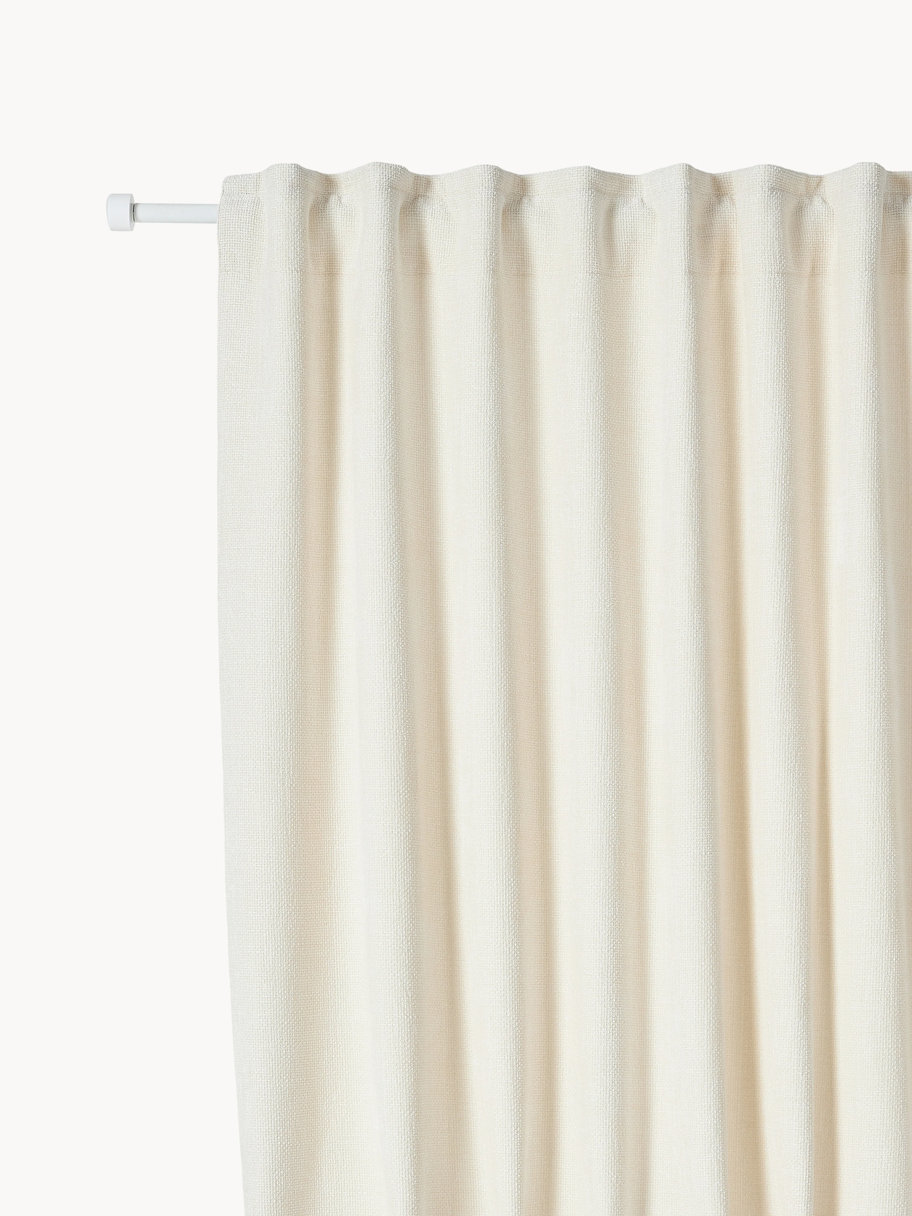 Abdunkelnde Multiband-Vorhänge Lasha, 2er-Set, B 135 cm