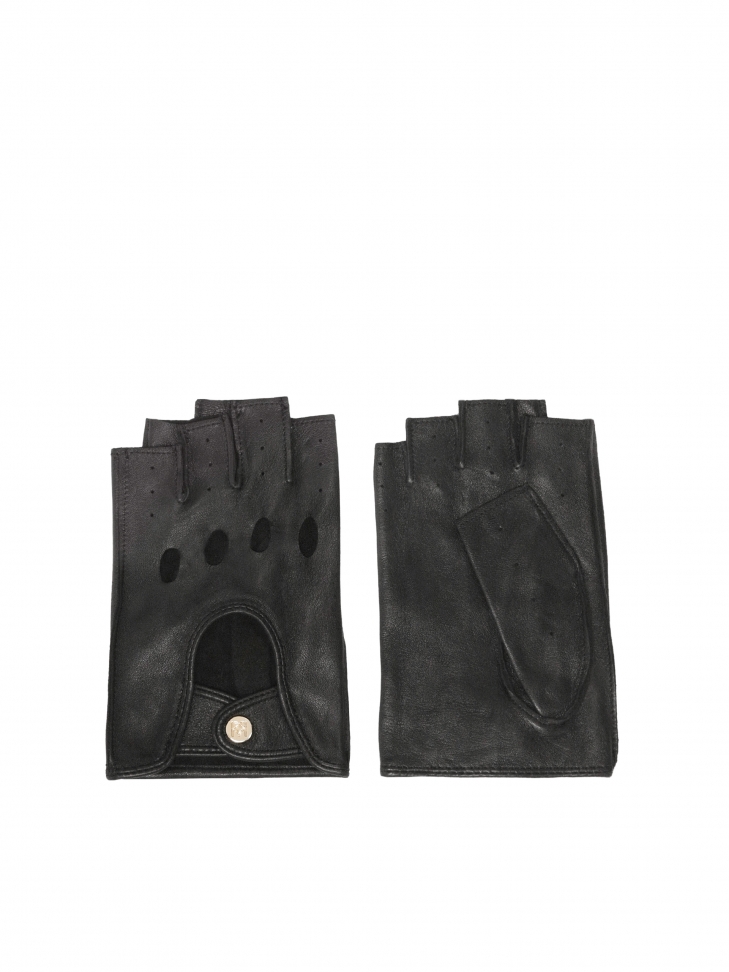 Fingerless car gloves kisses