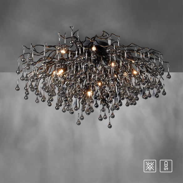 Leuchte »ICICLE«, LxBxH: 1000 x 1000 x 500 cm