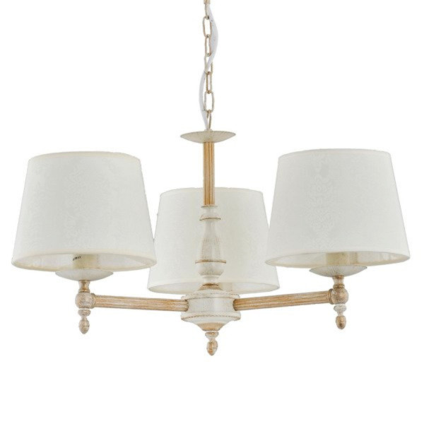 Lampa wisząca biała ROKSANA 3xE14x10W wym: 60x55x55 cm Alfa