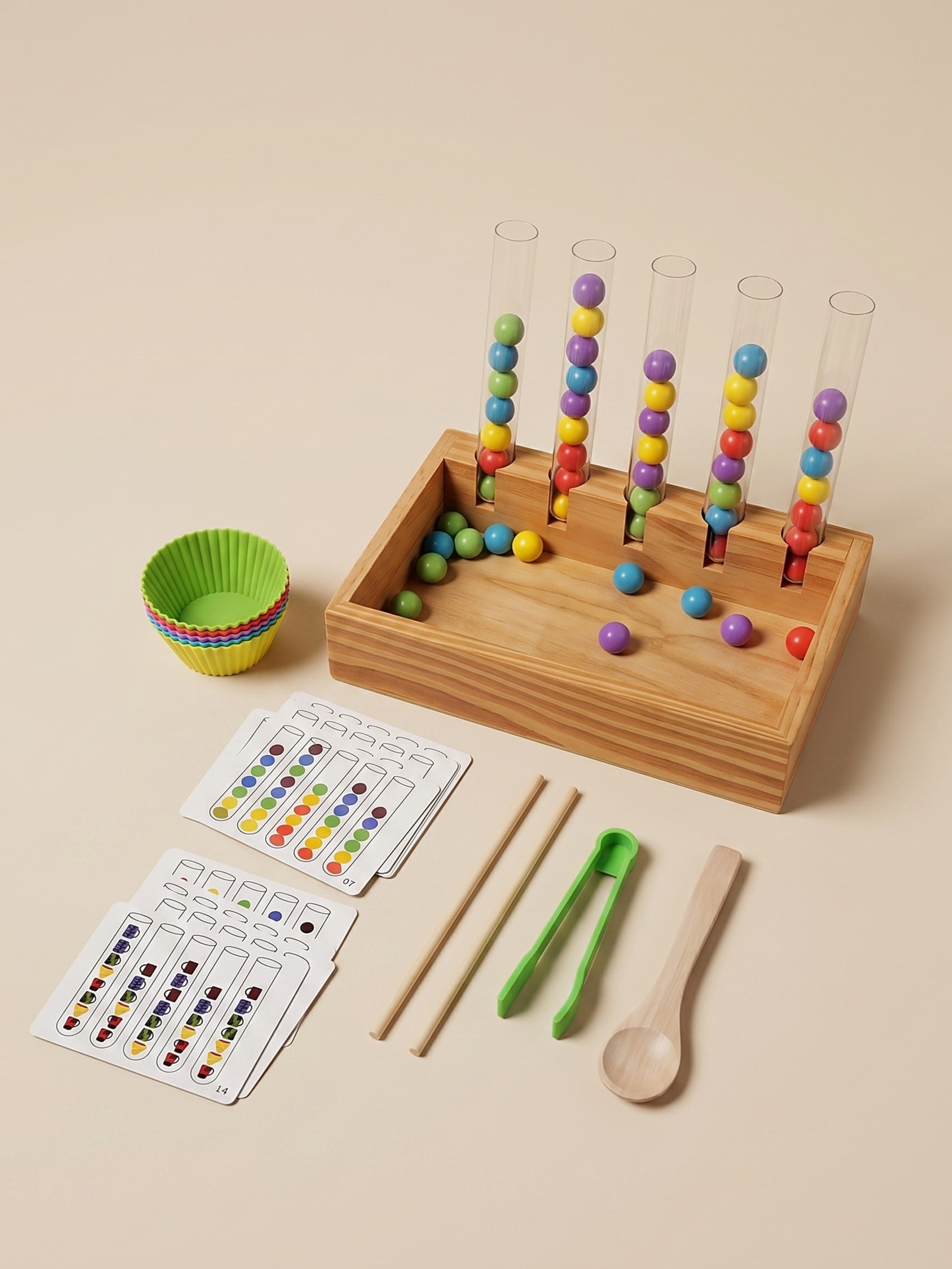 Zestaw edukacyjny - sorter i nauka liczenia