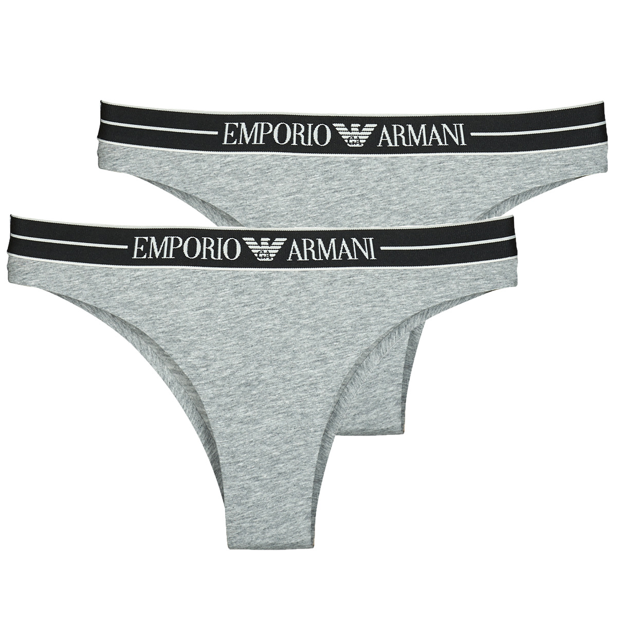 Emporio Armani - 2-PACK BRAZILIAN - Grey