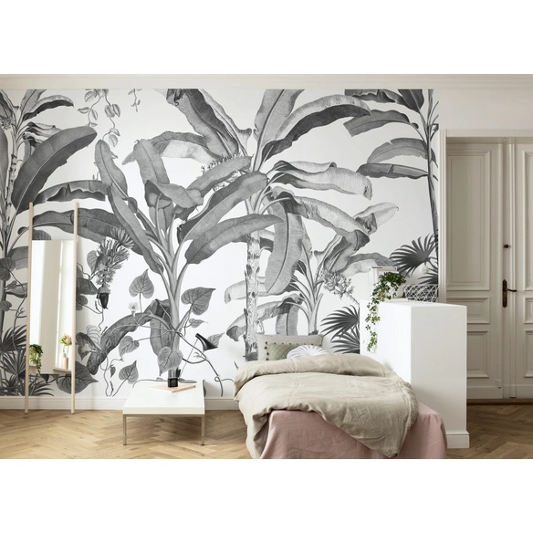 Vliestapete, Blumen, bunt