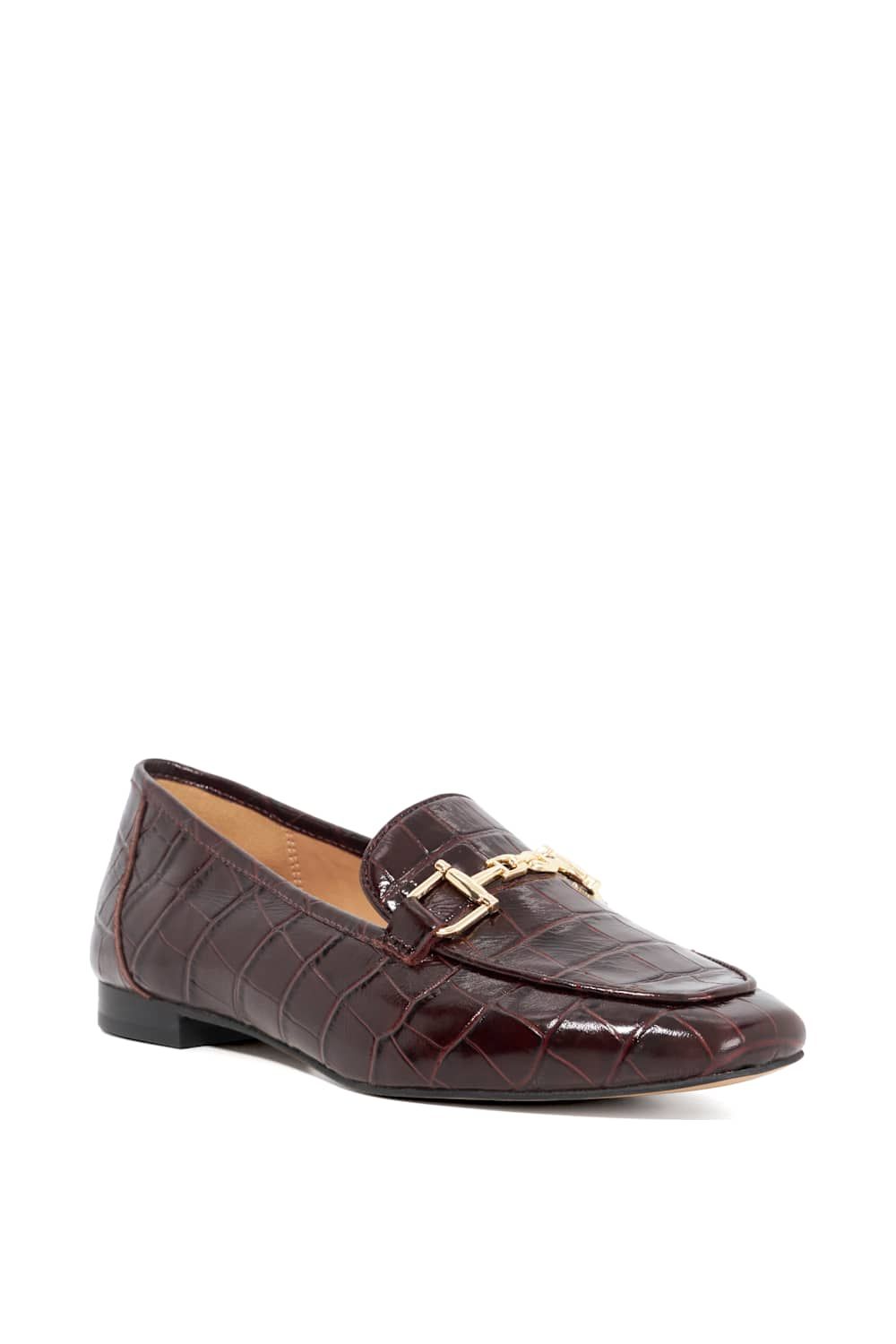 Dune London Grained' Leather Loafers