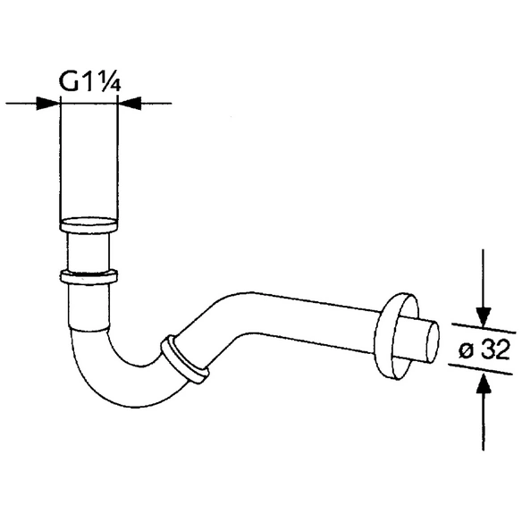 Ablauftechnik, für Bidets, Metall