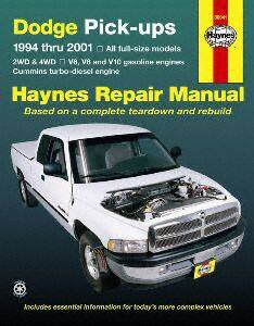 Dodge Pick-ups 1994 thru 1996 Haynes Repair Manual, 30041