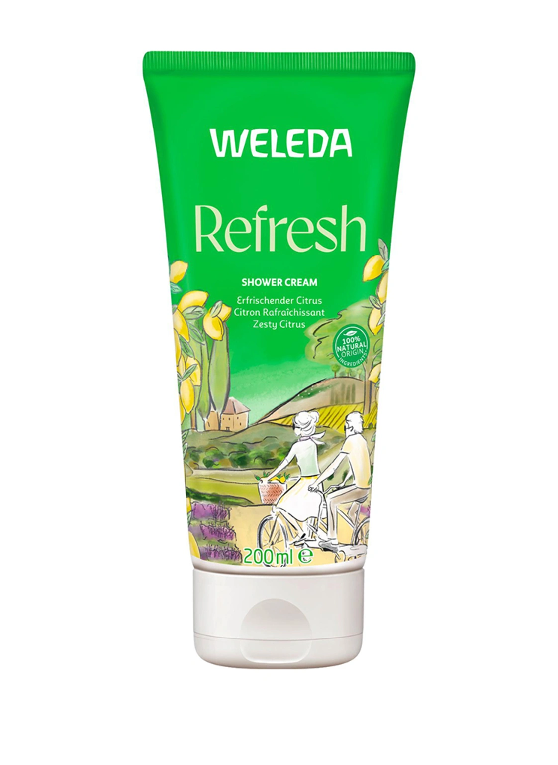 WELEDA REFRESH SHOWER CREAM CITRUS