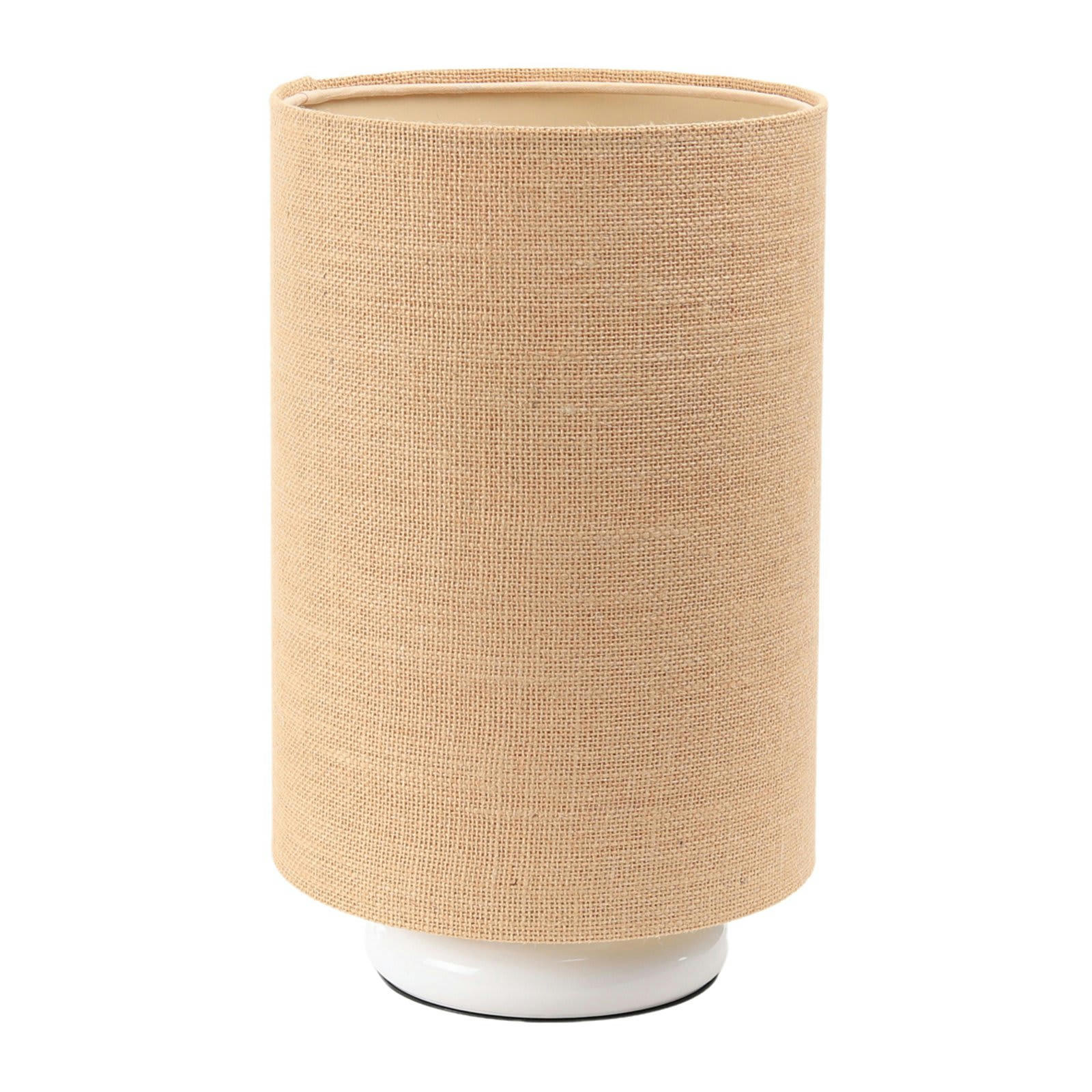 - Lampe de chevet Jute Marron 20x20x34 cm