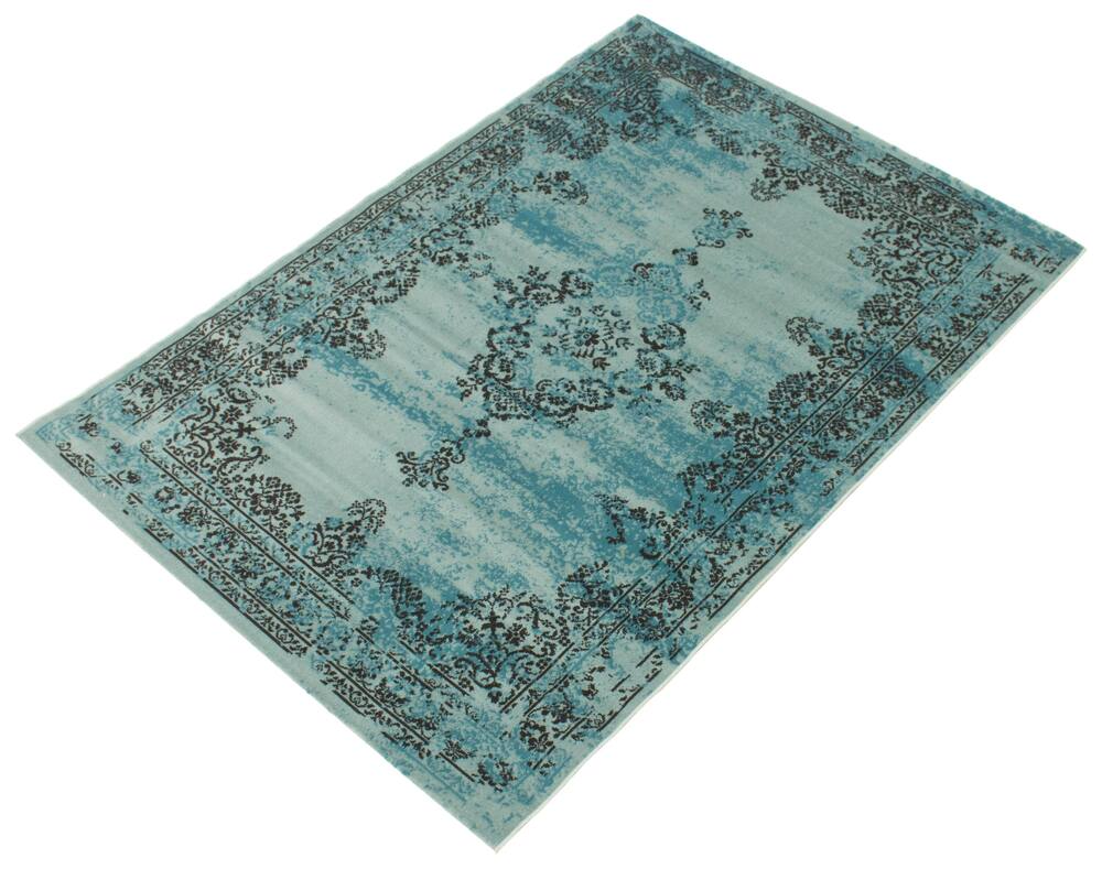 ECARPET Dahlia Indoor Area Rug, Green, Assorted Sizes