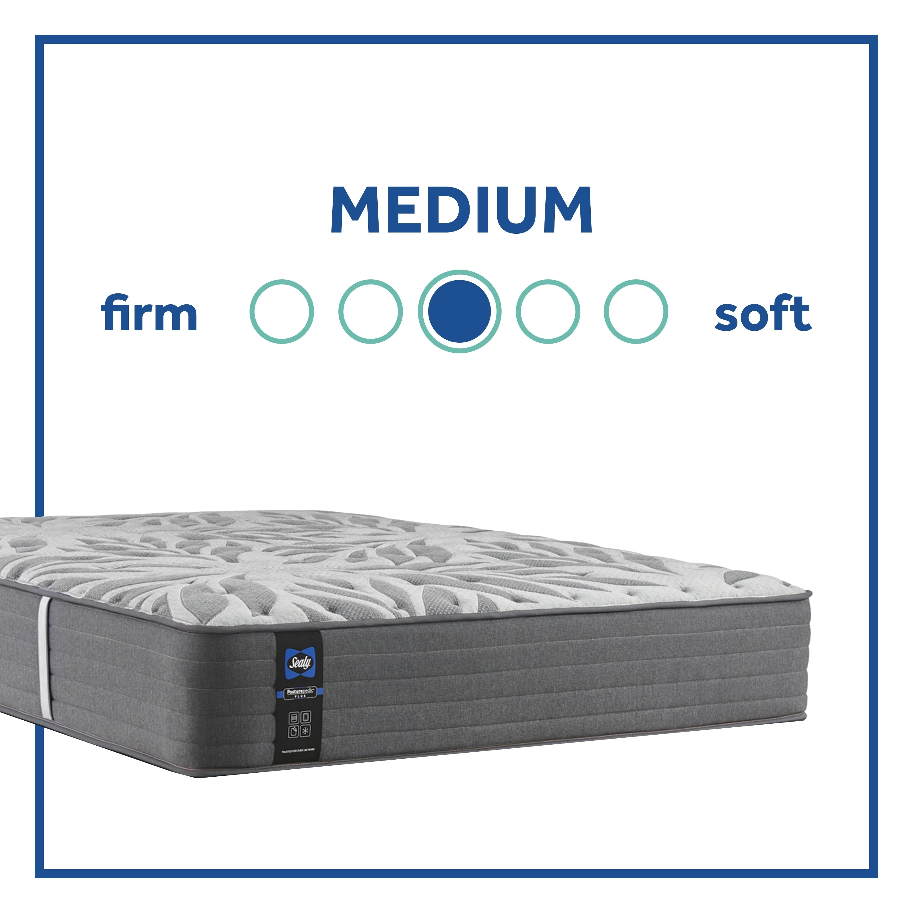Sealy Posturepedic Plus Stamford 13-inch Medium Innerspring Mattress Set
