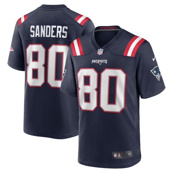 Braylon Sanders New England Patriots Nike  Game Jersey -  Navy