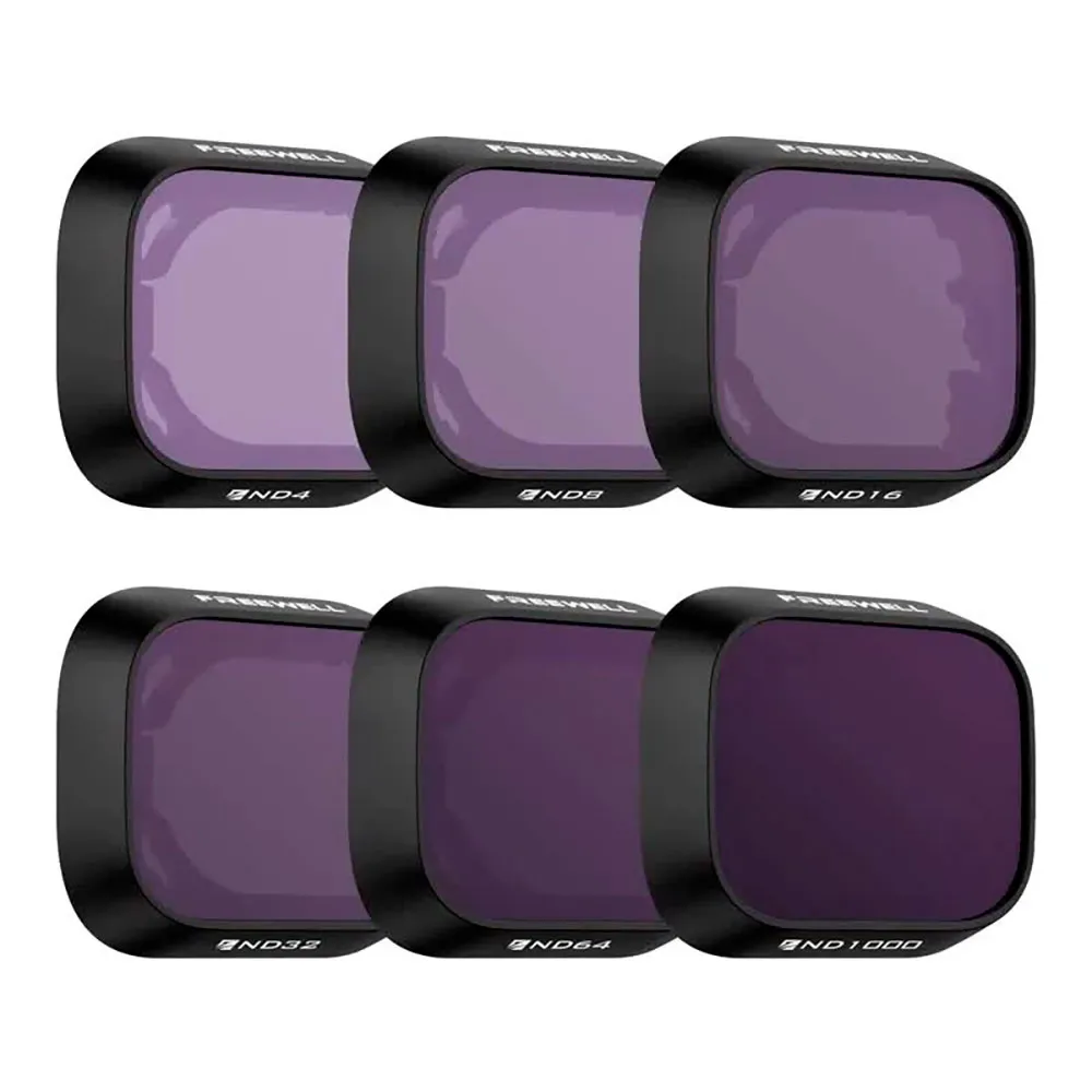 Freewell Set of 6 All Day filters for DJI Mini 3 Pro/Mini 3