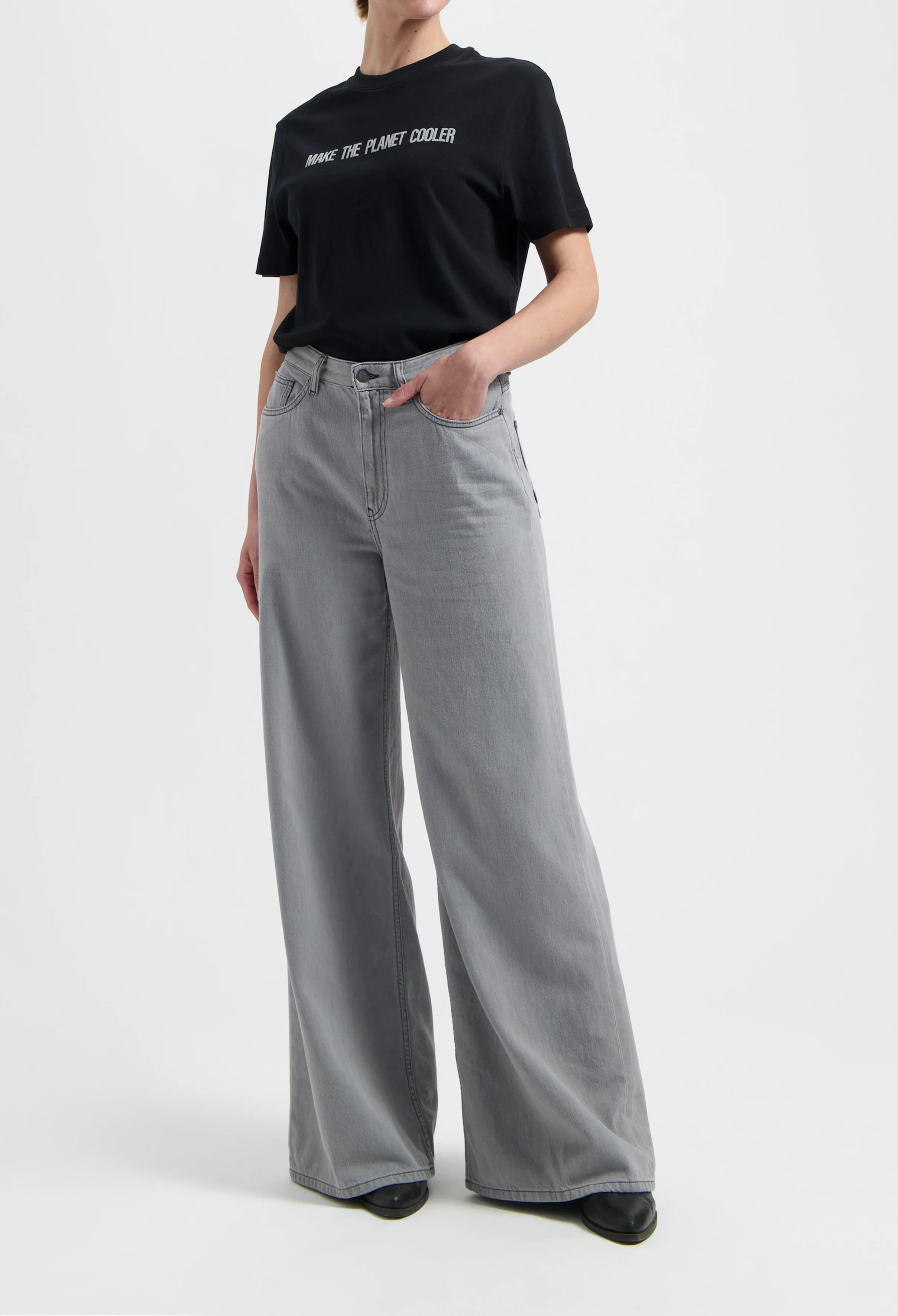 Sara High Loose Flow - Marge Grey
