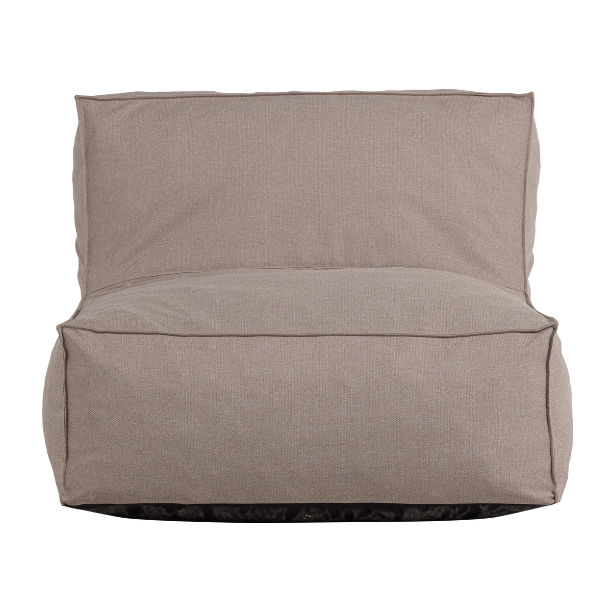 WOOOD loungestoel tuin Velora - Polyester - Zand - 80x95x95