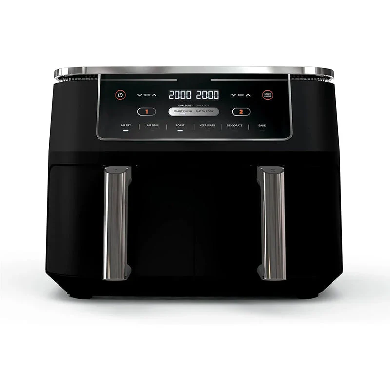 DZ401 Foodi 10 Quart 6-in-1 DualZone XL 2-Basket Air Fryer with 2 Independent Frying Baskets