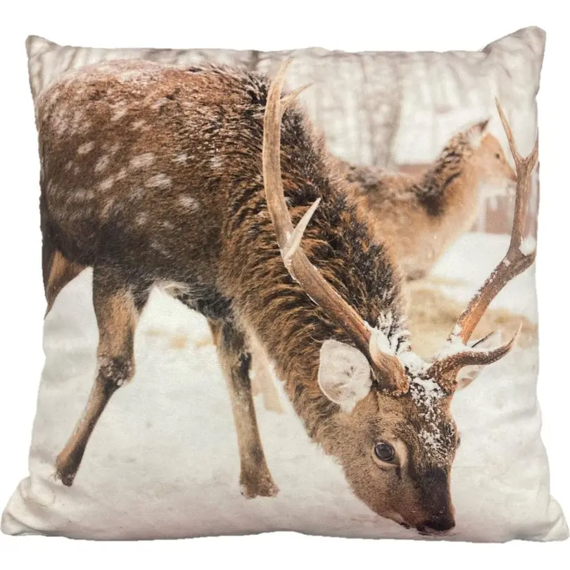 Zierkissen 4er-Set Hirsch