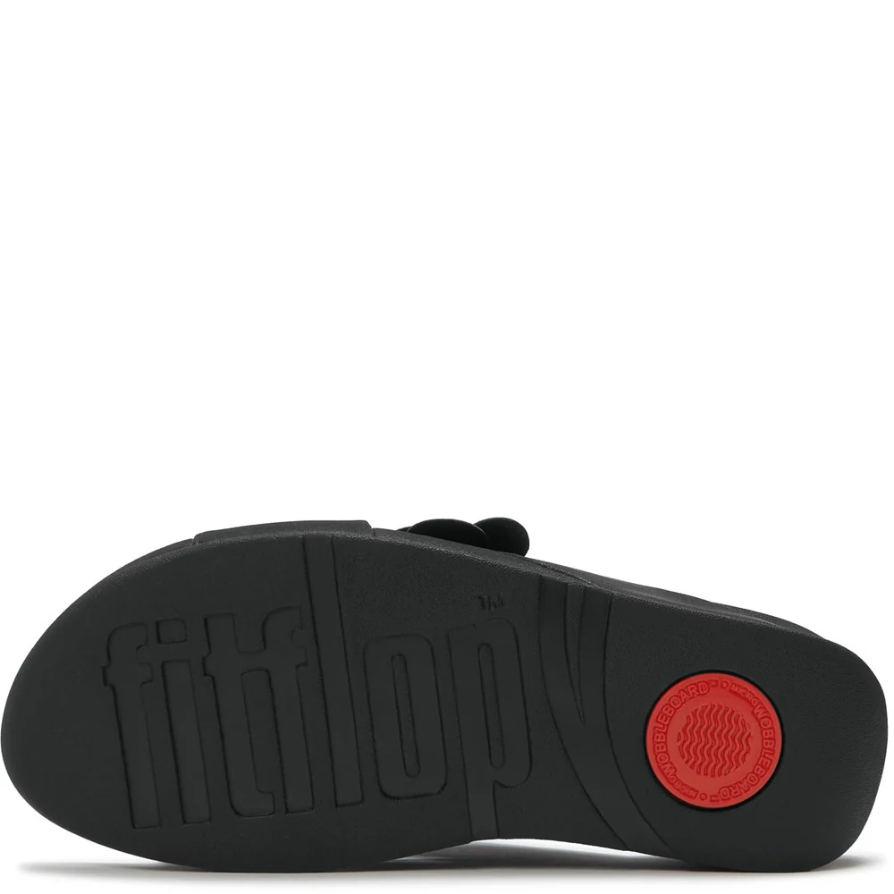 Fitflop Lulu Flower Cross Slides