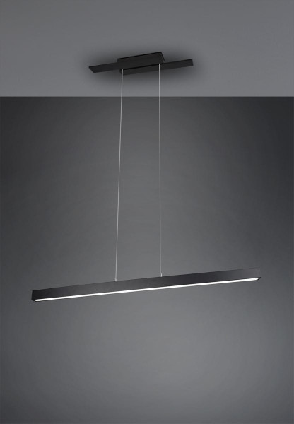 Lampa wisząca BELFAST czarno-biała LED 3x44W Ciepła biel 4400lm Trio