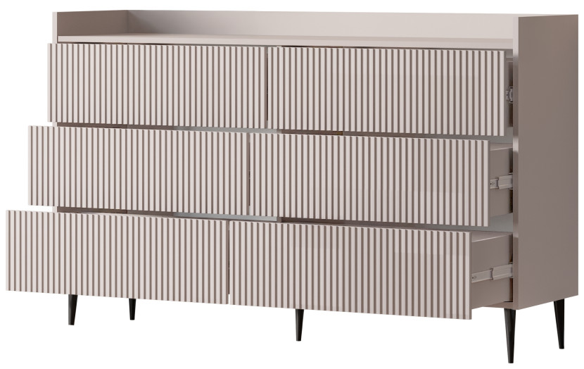 Komoda z szufladami do salonu 150 cm ASPERO