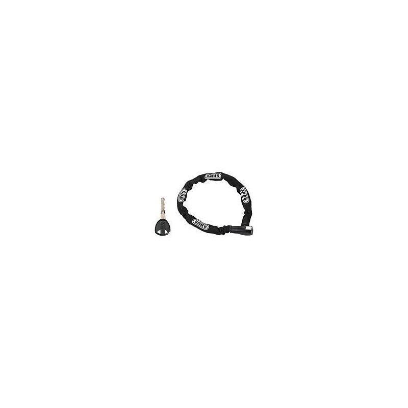 Chaîne antivol à clé Steel-O flex noire Ø 0,22 x 120 cm ABUS