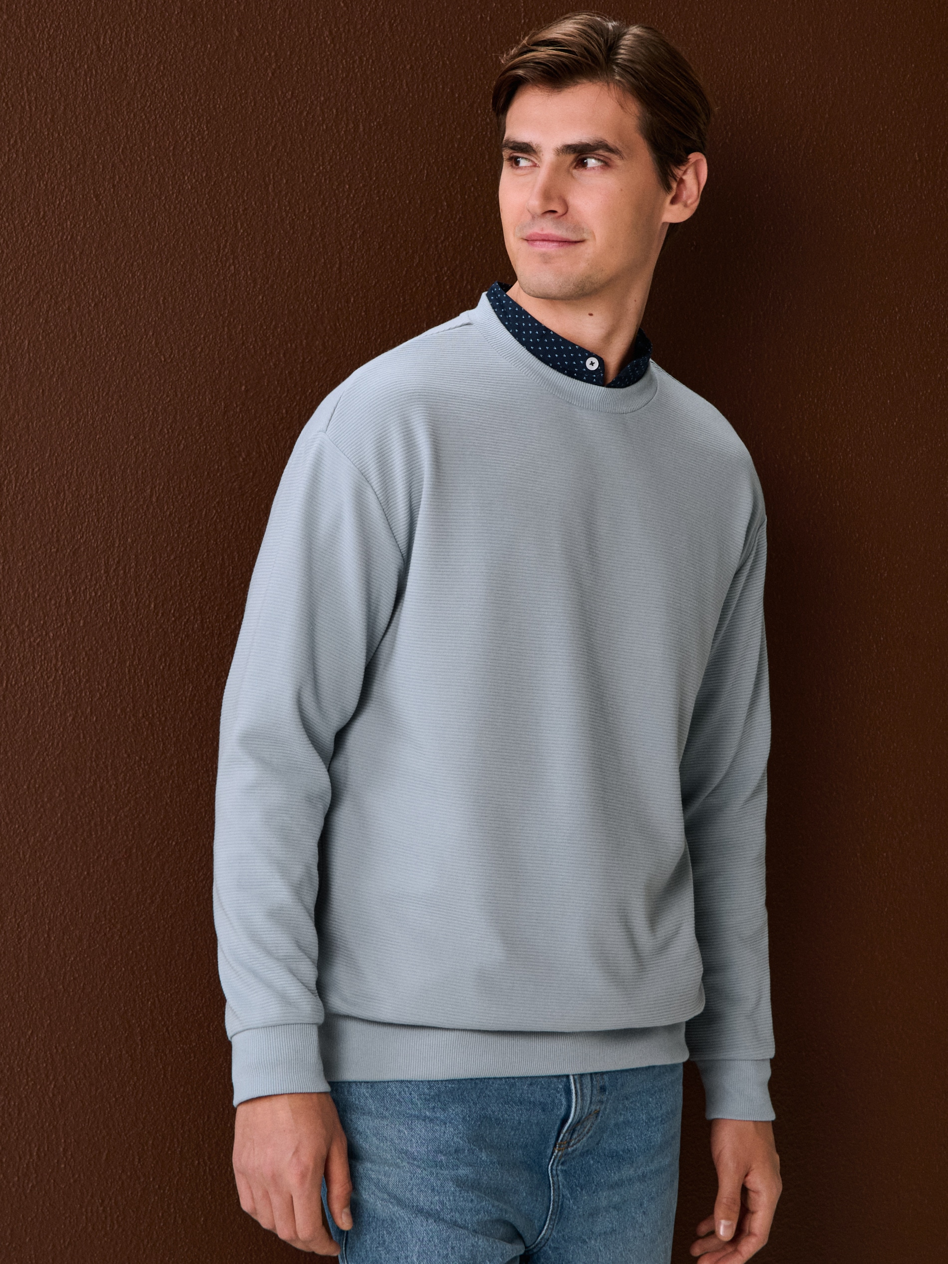 Bluza crewneck basic