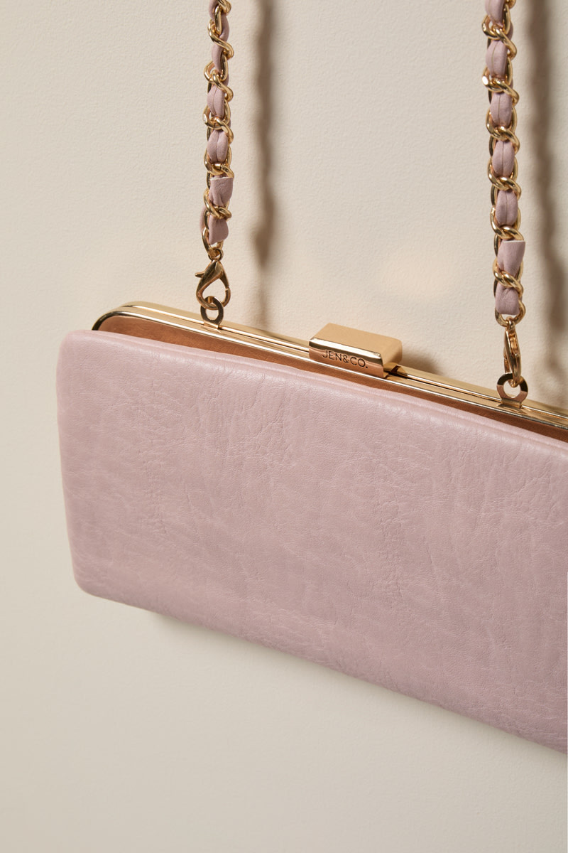 Nina Pink Crossbody Wallet