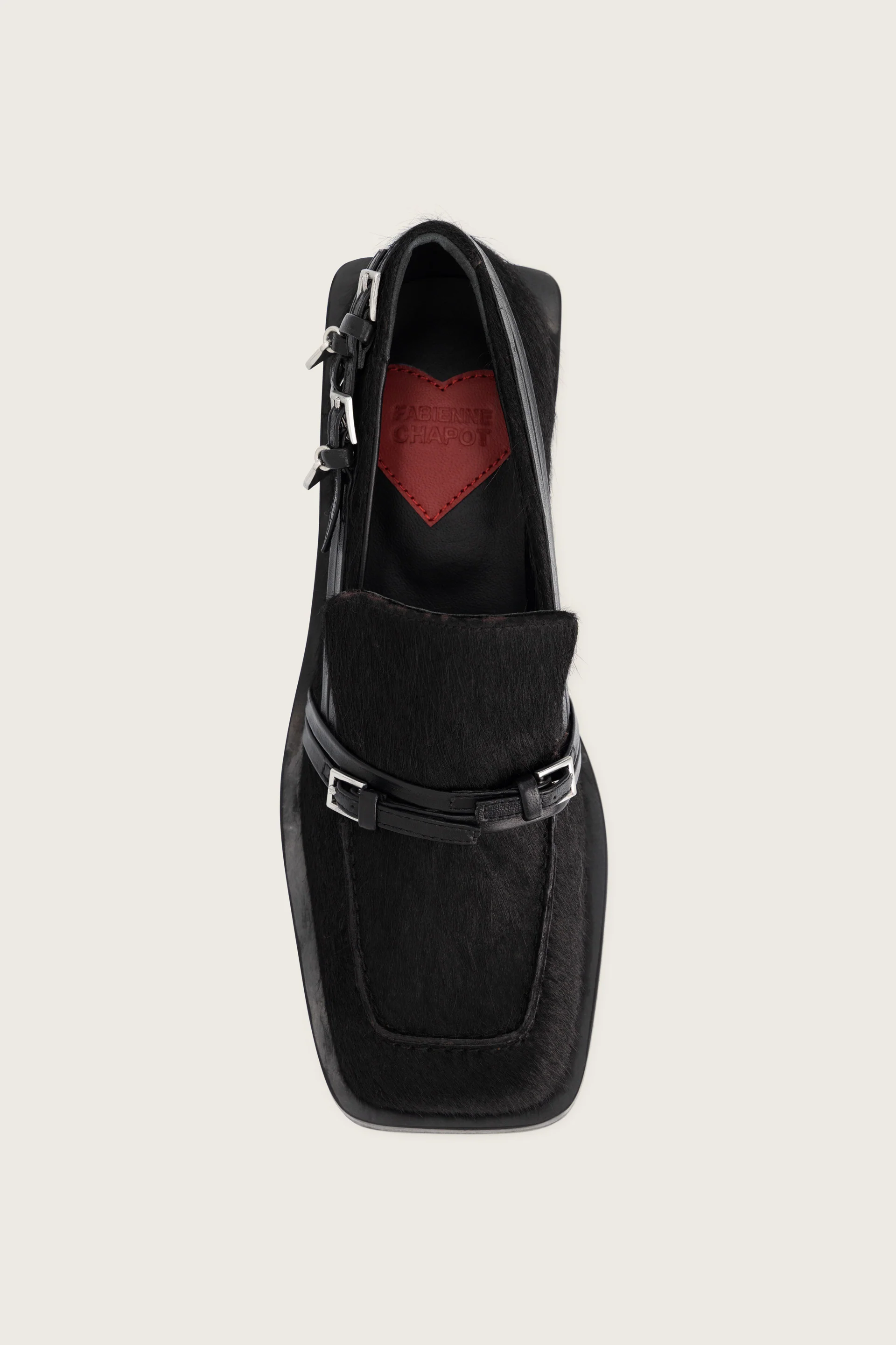 Lily Buckle Loafers | Black