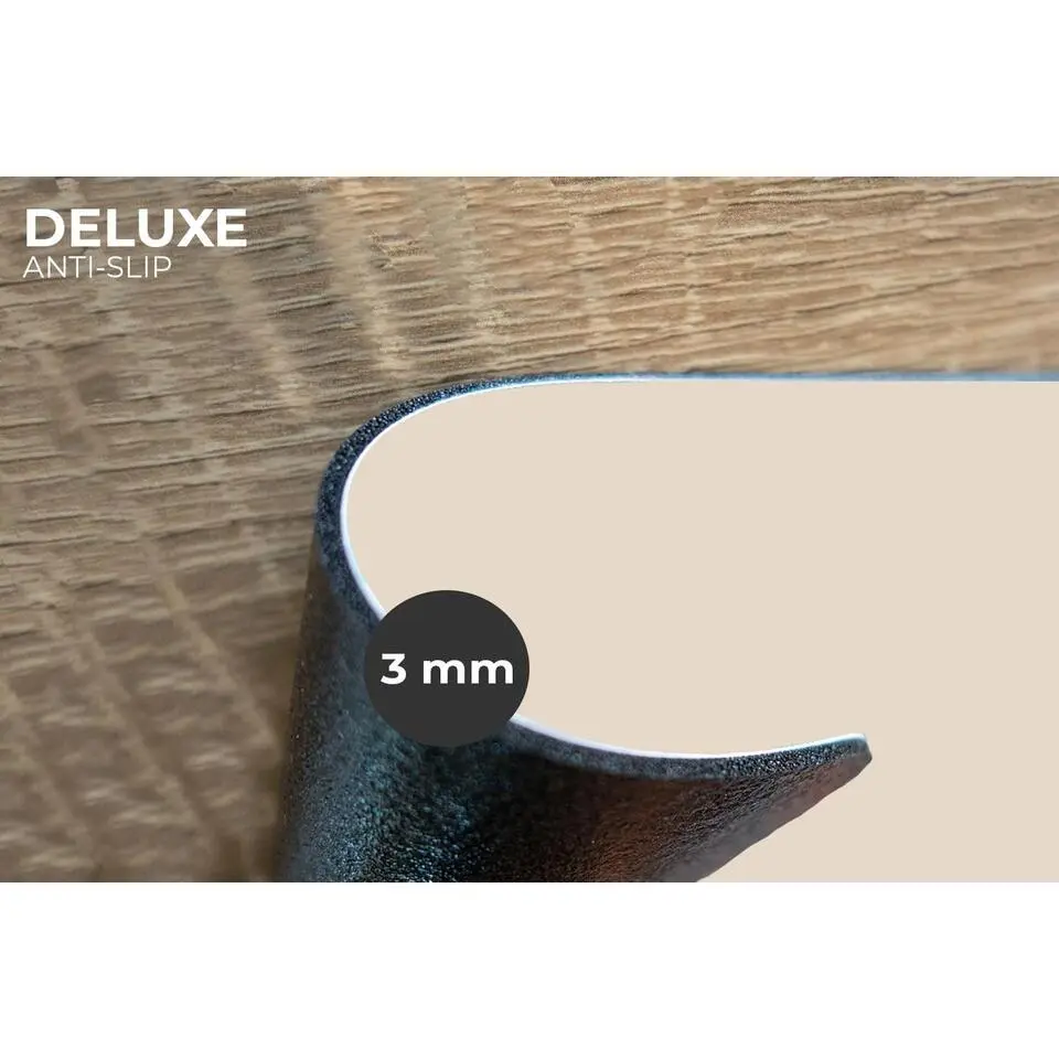 MuchoWow Placemat (6stuks) 45x30cm Beige Effen kleur