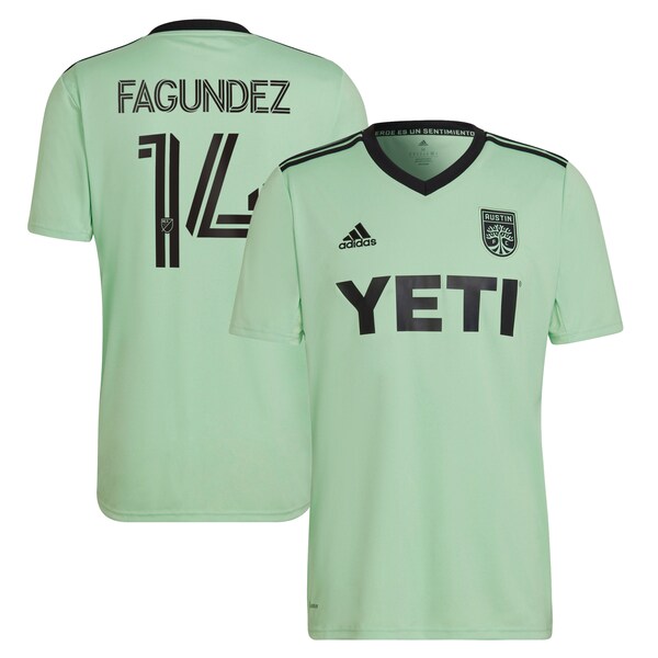 Diego Fagúndez Austin FC adidas 2022 The Sentimiento Kit Replica Player Jersey - Mint