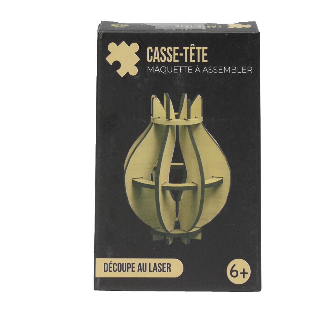Casse-tête en bois - 8 modèles