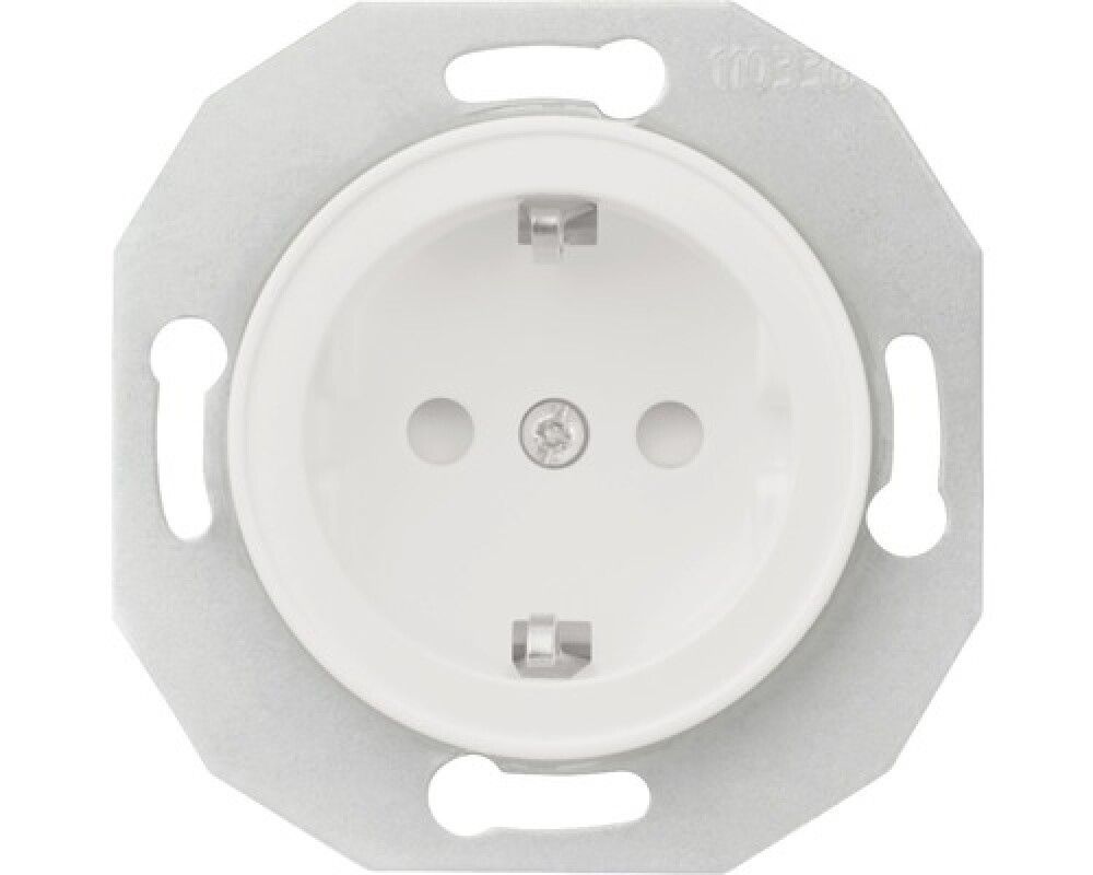 VEGGUTTAK SCHNEIDER ELECTRIC ELEKTRISK WDE011103 RENOVA JORDET HVIT