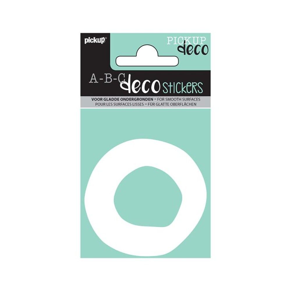 SKILT PICKUP ABC DECO EMMA 70 MM O HVIT