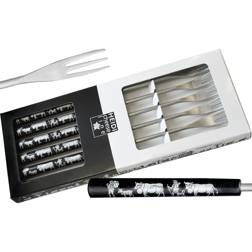 Fondue-Gabeln 6er-Set Appenzell