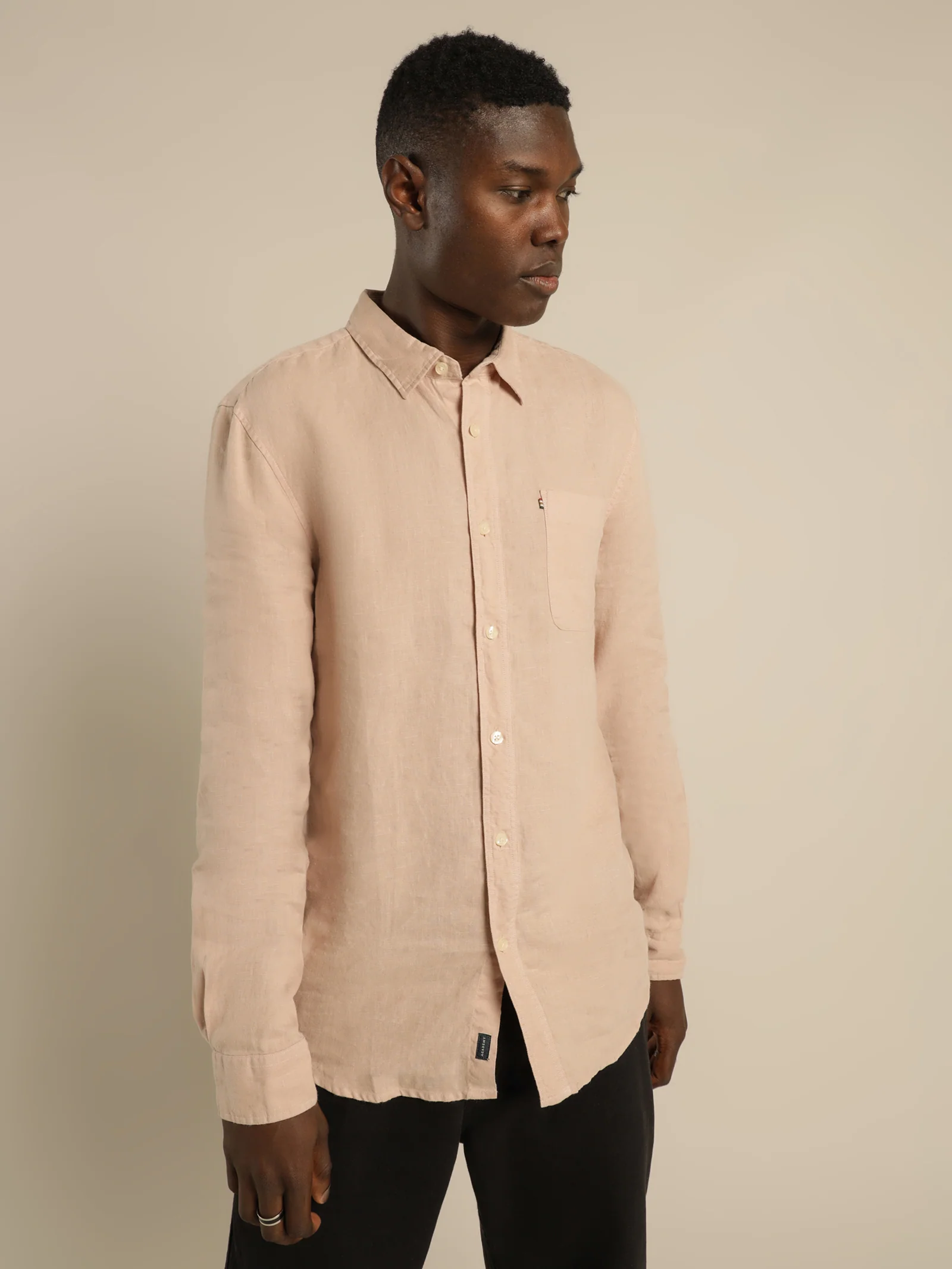 Hampton Linen Long Sleeve Shirt