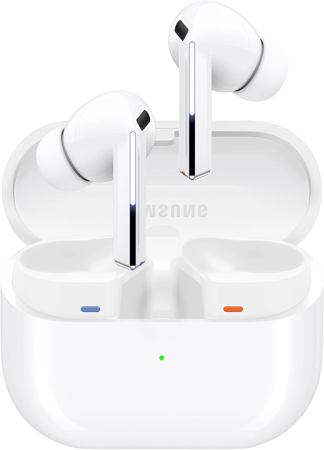 Samsung Galaxy Buds 3 Pro AI True Wireless Bluetooth Earbuds, Noise Cancelling, Sound Optimization, Redesigned Comfort Fit, White [US Version, Amazon Exclusive, 2Yr Warranty]