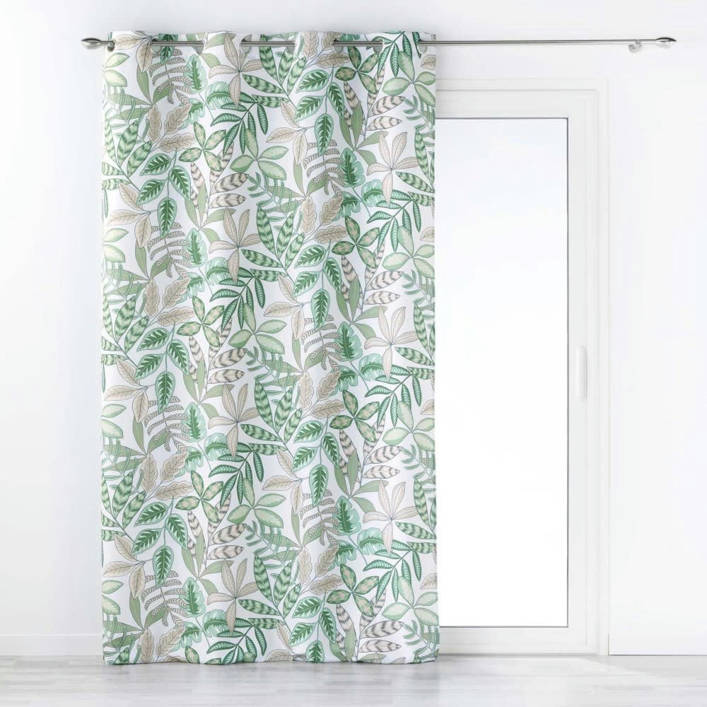 - Rideau  polyester Blanc 140 X 260