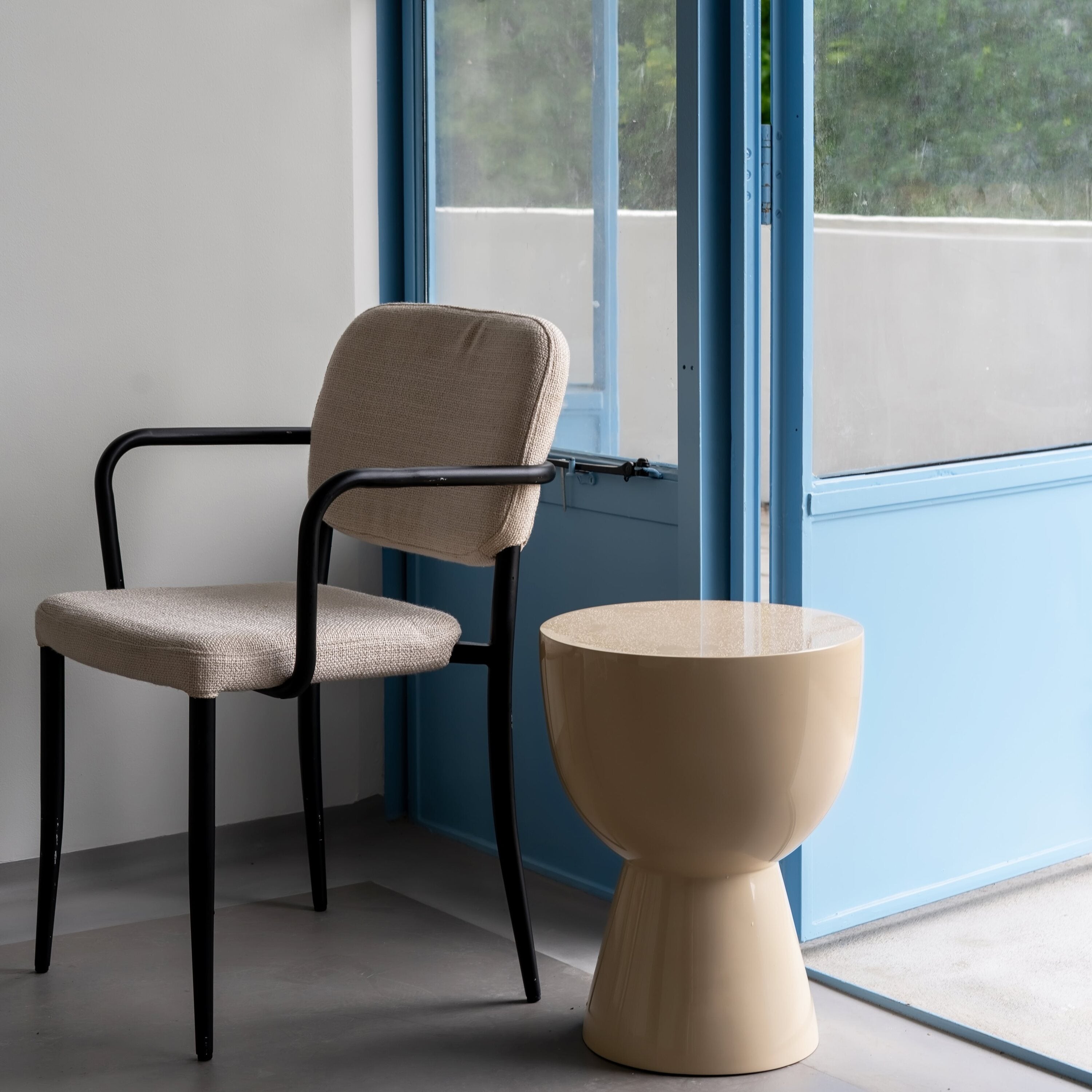 POLSPOTTEN Tip Tap Bijzettafel - Beige