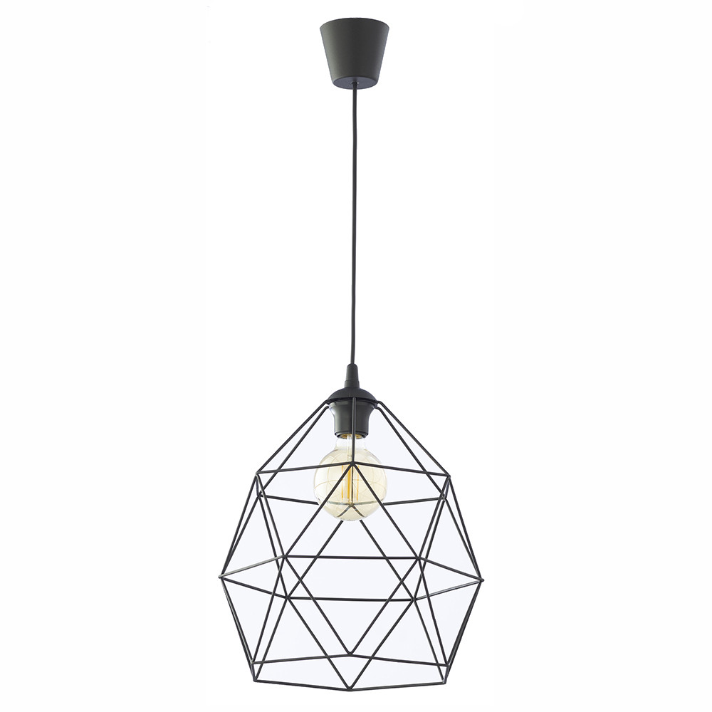 GALAXY BLACK LAMPA WISZĄCA 1 PŁ DUZA
