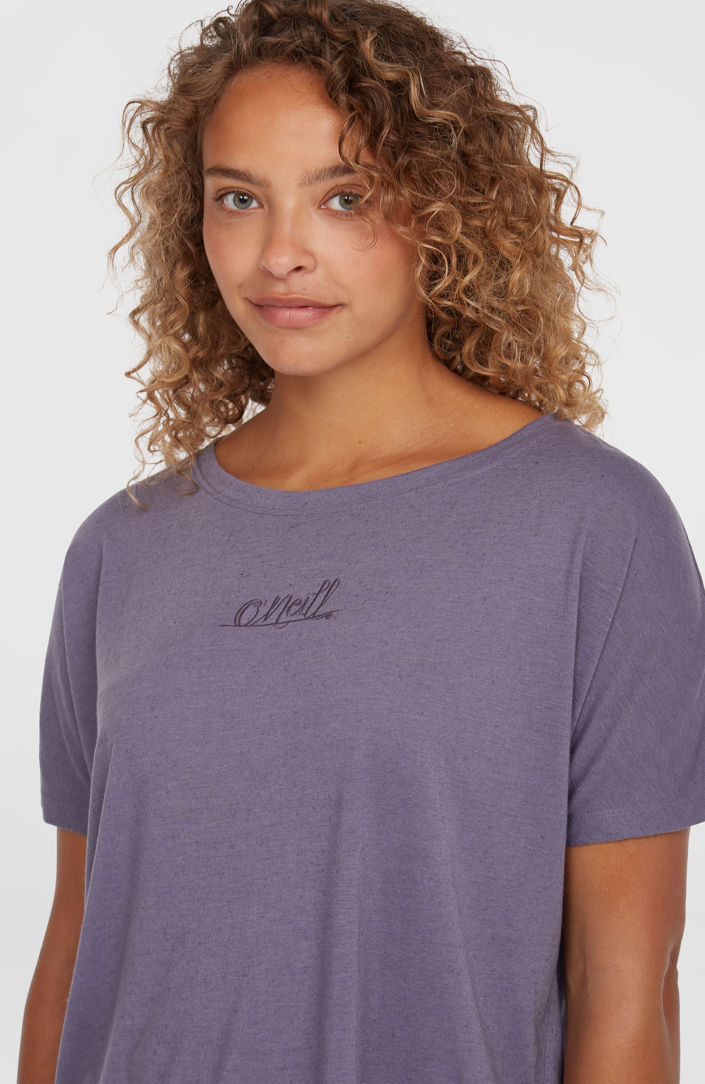 Dames O'Neill Essentials Script losvallend T-shirt